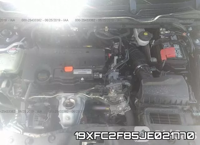 19XFC2F85JE021770 фото 2