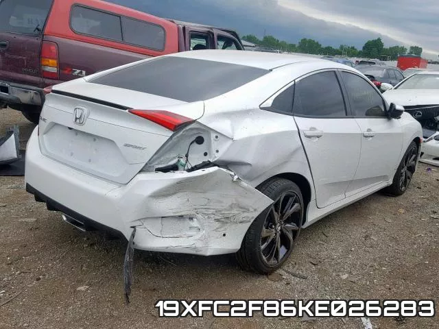 19XFC2F86KE026283 фото 5