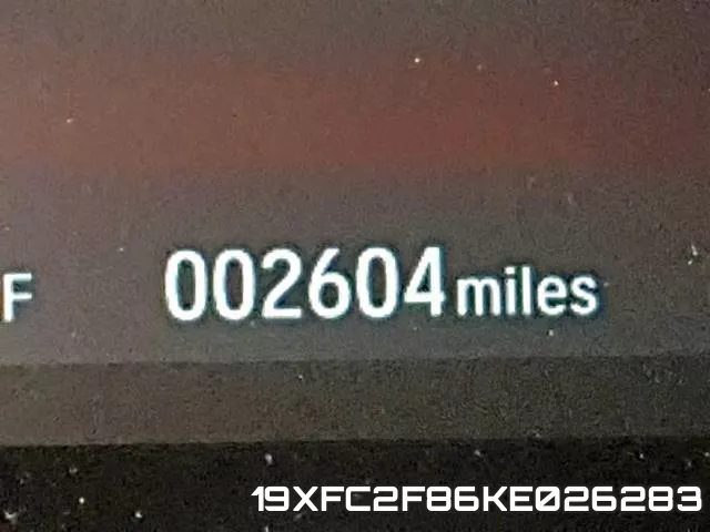 19XFC2F86KE026283 фото 9