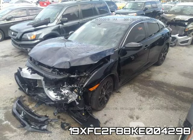 19XFC2F88KE004298 фото 3