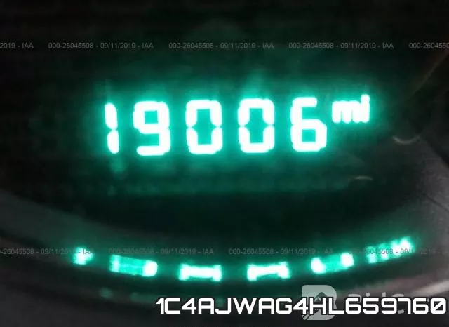 1C4AJWAG4HL659760 фото 8