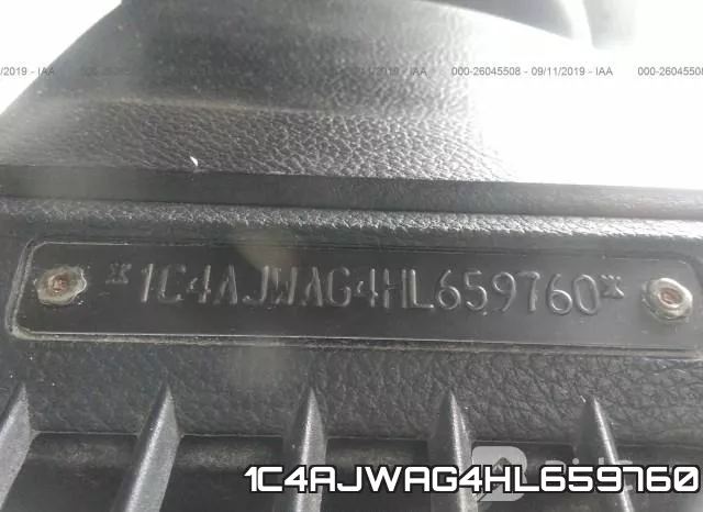 1C4AJWAG4HL659760 фото 10