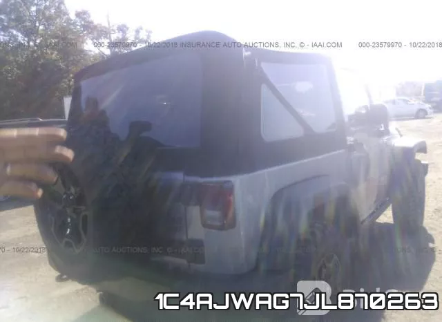1C4AJWAG7JL870263 фото 5