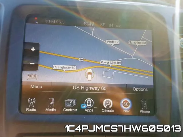 1C4PJMCS7HW605013 фото 9