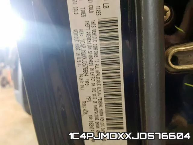 1C4PJMDXXJD576604 фото 2