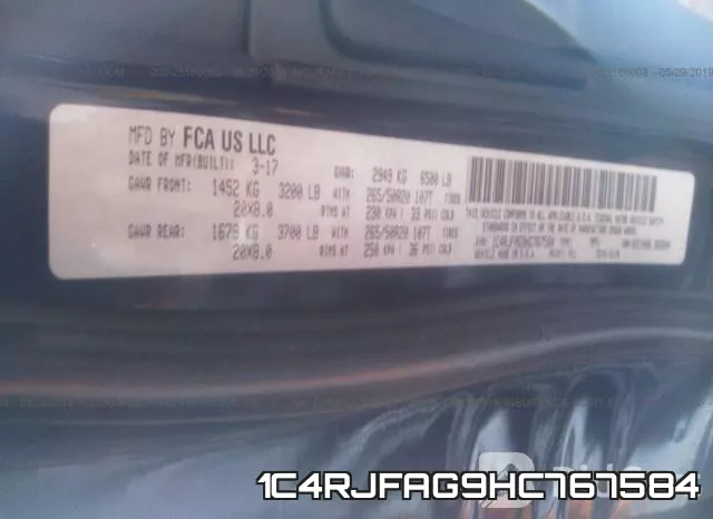 1C4RJFAG9HC767584 фото 10