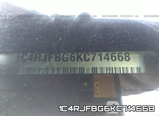 1C4RJFBG6KC714668 фото 10