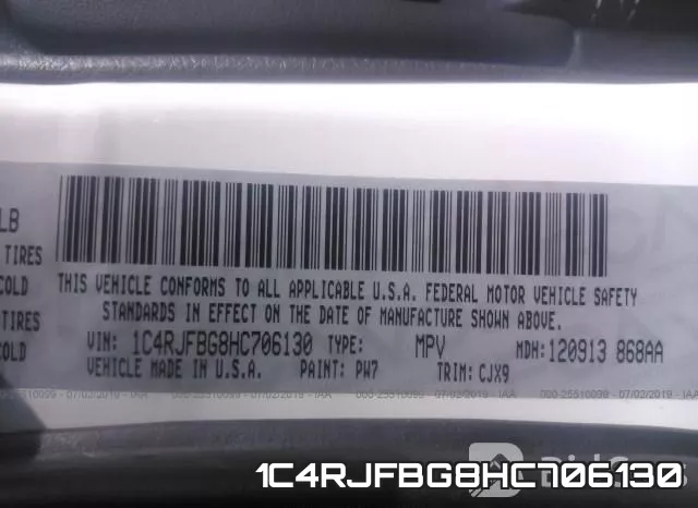 1C4RJFBG8HC706130 фото 10