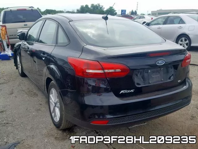 1FADP3F28HL209235 фото 4