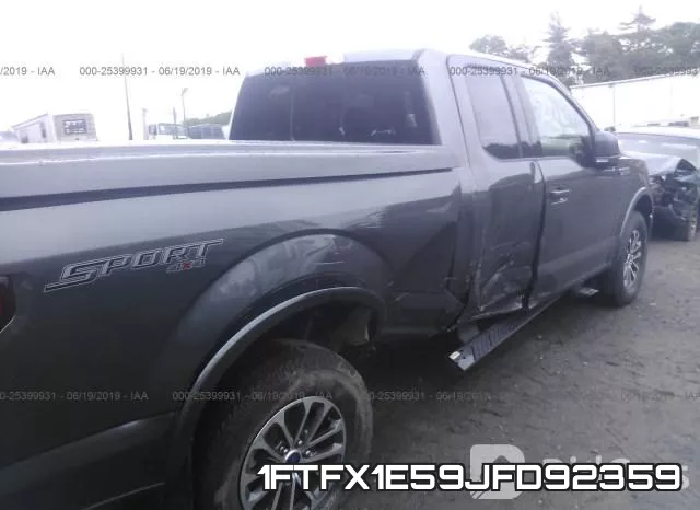 1FTFX1E59JFD92359 фото 7