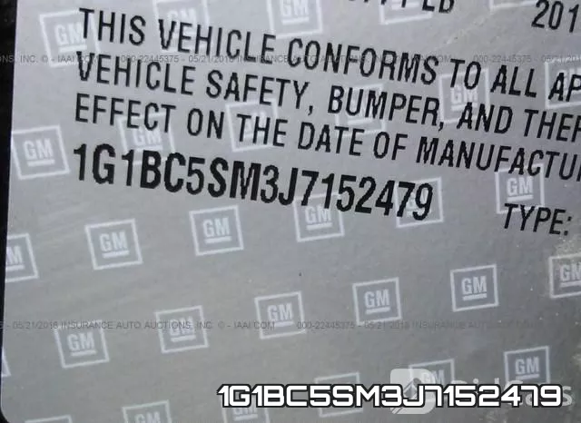 1G1BC5SM3J7152479 фото 10