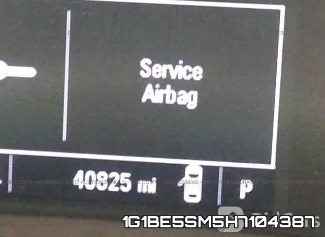 1G1BE5SM5H7104387 фото 8