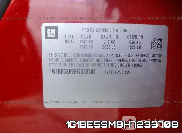 1G1BE5SM8H7233708 фото 10