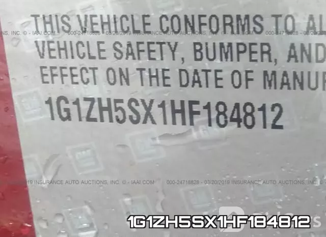 1G1ZH5SX1HF184812 фото 9