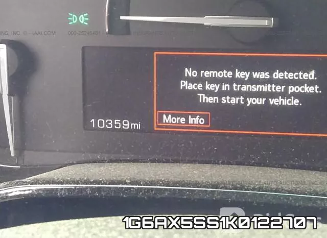 1G6AX5SS1K0122707 фото 8