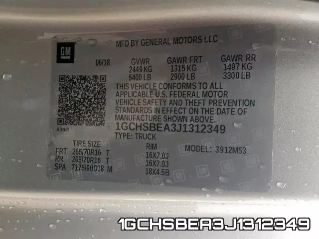 1GCHSBEA3J1312349 фото 2