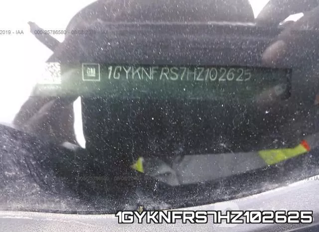 1GYKNFRS7HZ102625 фото 10