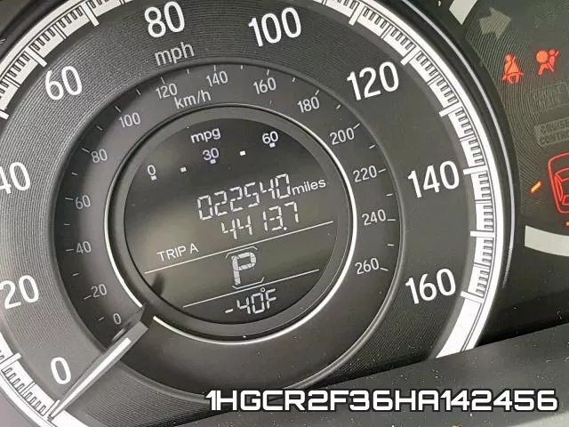 1HGCR2F36HA142456 фото 9