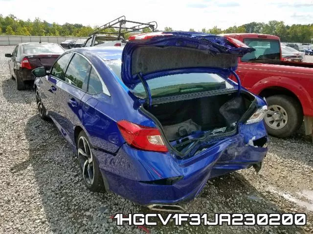 1HGCV1F31JA230200 фото 4