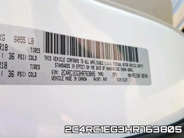 2C4RC1EG3HR763805 фото 2