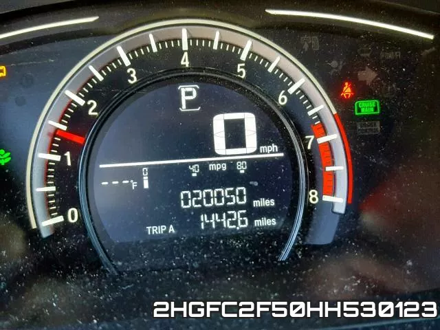 2HGFC2F50HH530123 фото 9