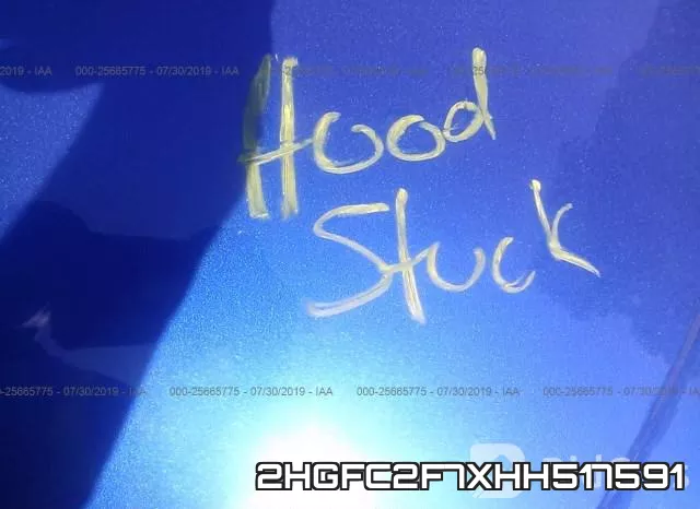 2HGFC2F7XHH517591 фото 2