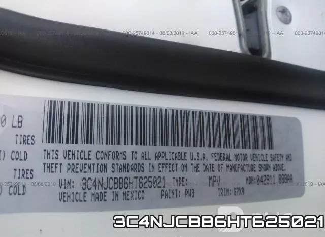 3C4NJCBB6HT625021 фото 10