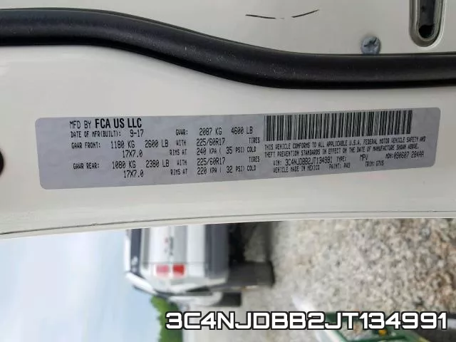 3C4NJDBB2JT134991 фото 2