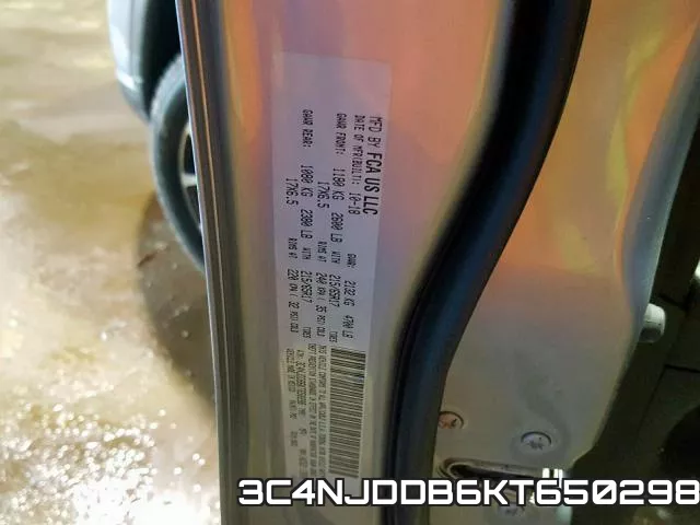 3C4NJDDB6KT650298 фото 2