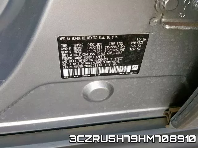 3CZRU5H79HM708910 фото 2