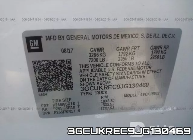 3GCUKREC9JG130469 фото 10