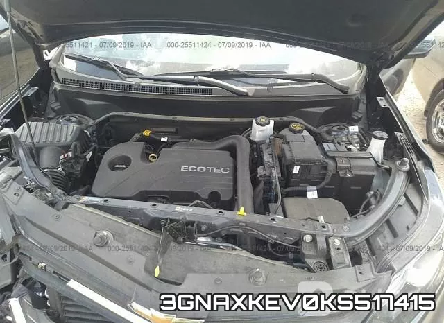 3GNAXKEV0KS517415 фото 2