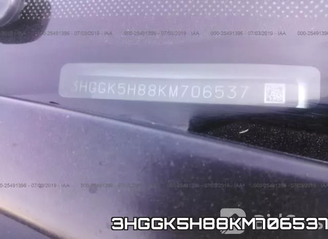 3HGGK5H88KM706537 фото 10