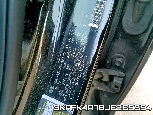 3KPFK4A78JE269394 фото 2
