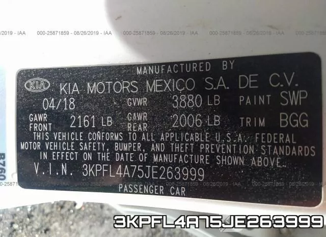 3KPFL4A75JE263999 фото 10