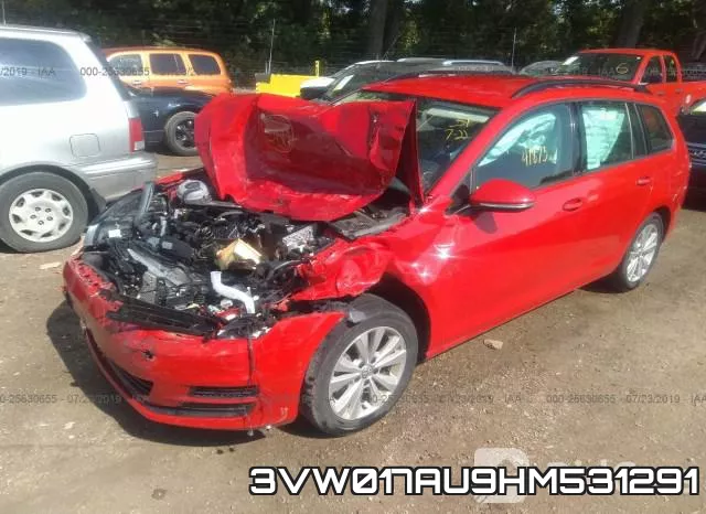 3VW017AU9HM531291 фото 3
