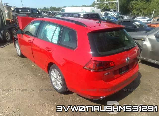 3VW017AU9HM531291 фото 4