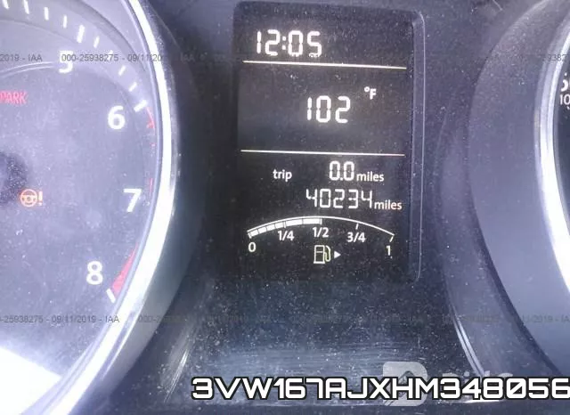 3VW167AJXHM348056 фото 8