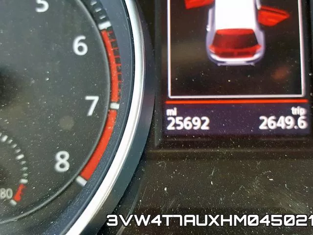 3VW4T7AUXHM045021 фото 9