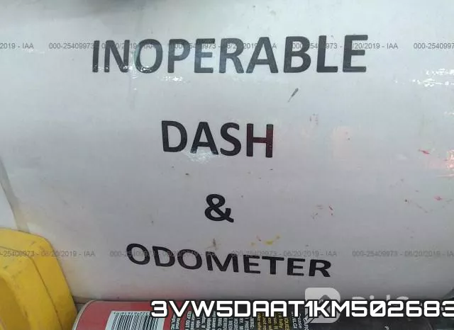 3VW5DAAT1KM502683 фото 8