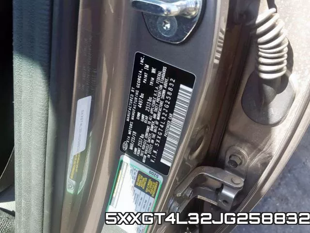 5XXGT4L32JG258832 фото 2