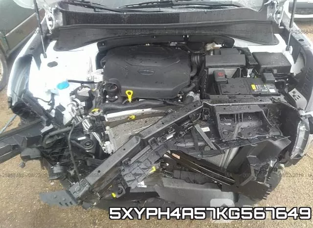 5XYPH4A57KG567649 фото 2