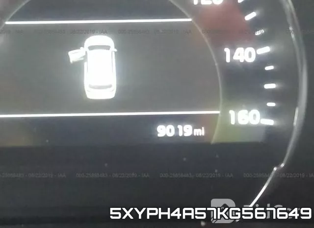 5XYPH4A57KG567649 фото 8