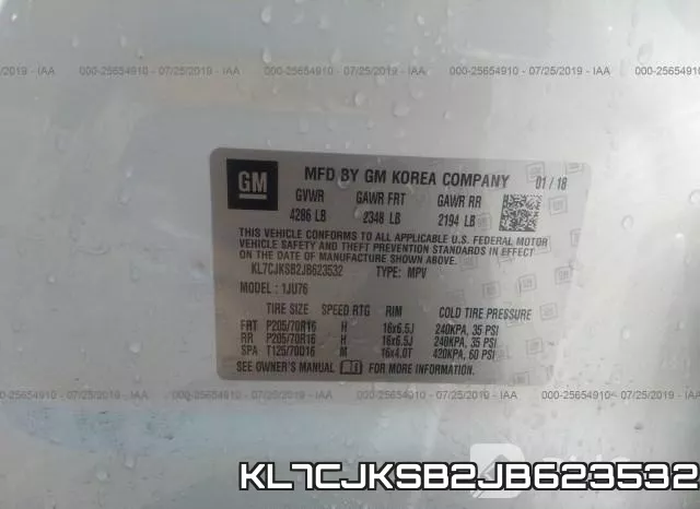 KL7CJKSB2JB623532 фото 10