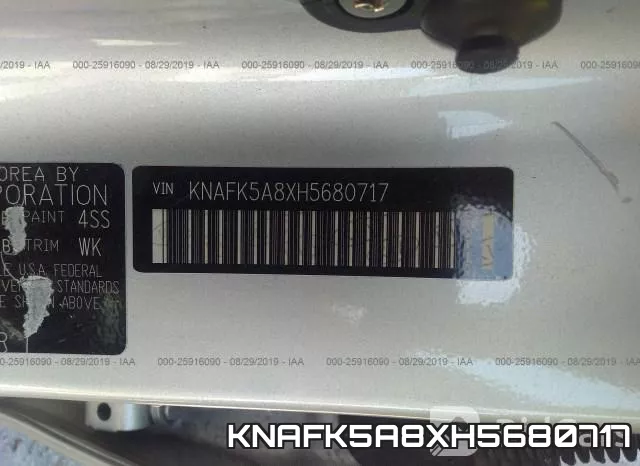 KNAFK5A8XH5680717 фото 10