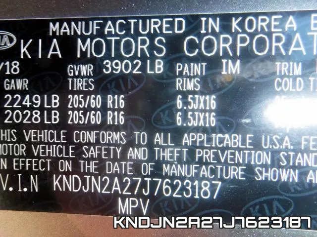 KNDJN2A27J7623187 фото 2