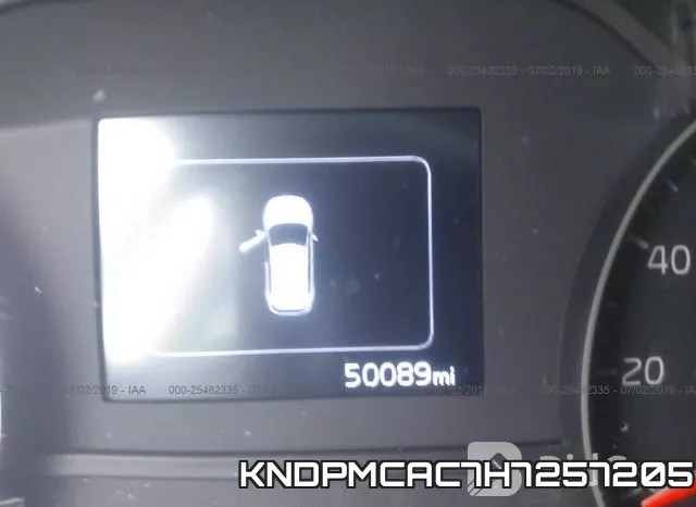 KNDPMCAC7H7257205 фото 8