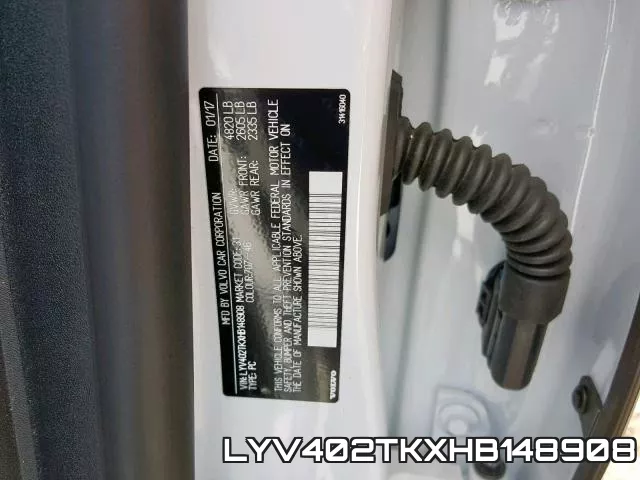 LYV402TKXHB148908 фото 2