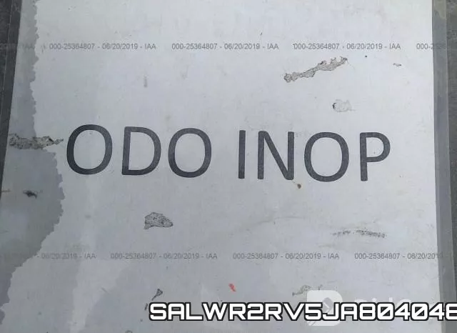 SALWR2RV5JA804048 фото 8