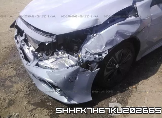 SHHFK7H67KU202665 фото 7
